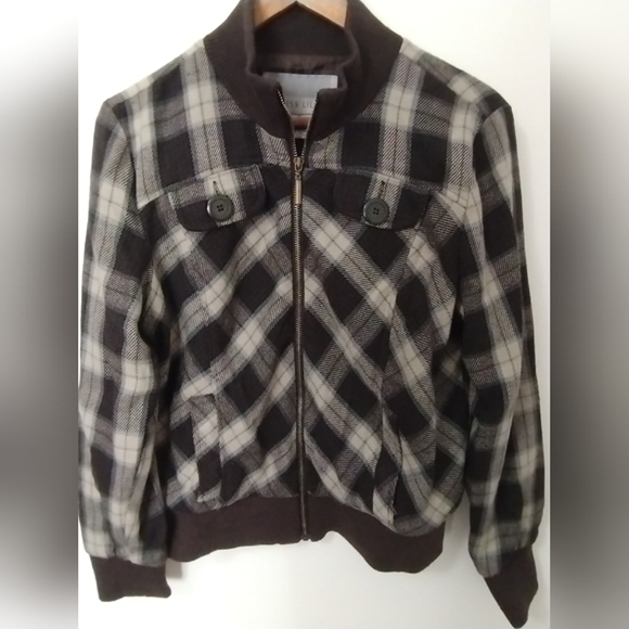 Plaid Bomber Jacket - Picture 3 of 11